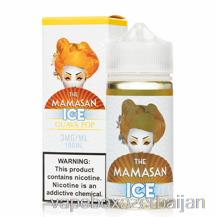 Vape Box Azerbaijan ICE Guava Pop - The Mamasan E-Liquid - 100mL 0mg